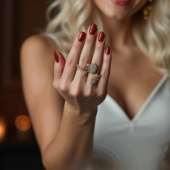 ai generated, woman, manicure, fingernails, nail polish, nail design, hand, finger, beauty, fashionable