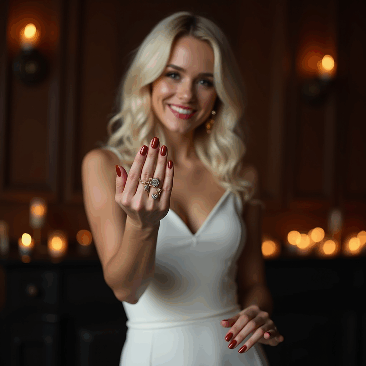 ai generated, woman, manicure, fingernails, nail polish, nail design, hand, finger, beauty, fashionable